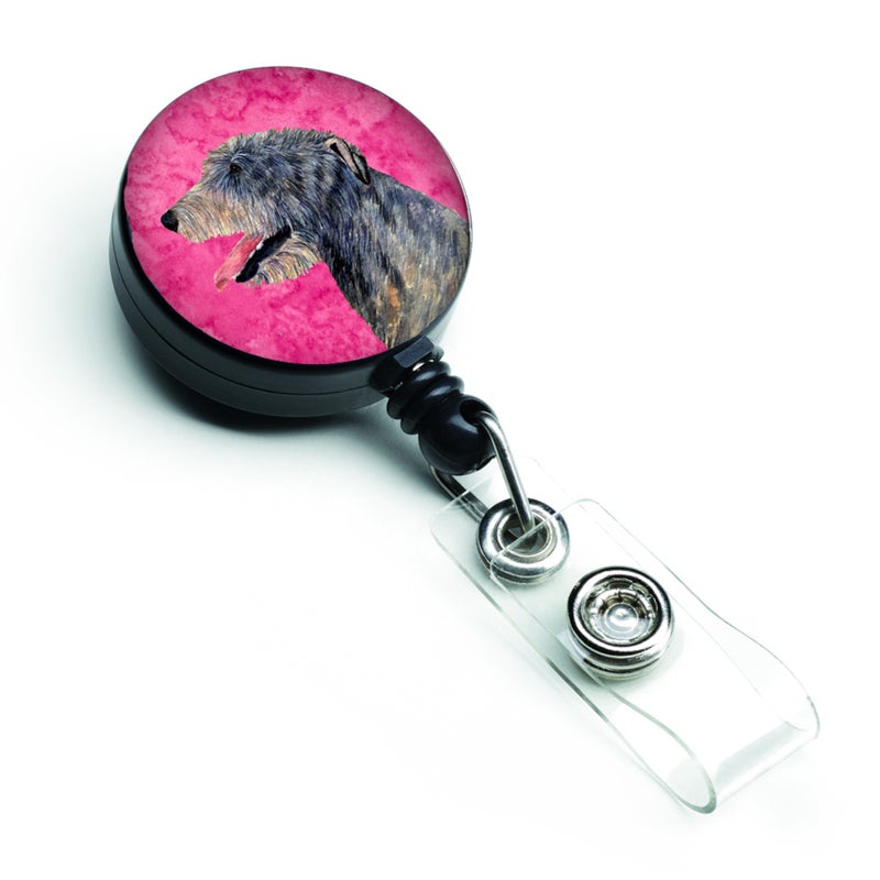 ""Caroline's Treasures Chihuahua Retractable Badge Reel or ID Holder with Clip  Multicolor (SS4782-PK-BR)""