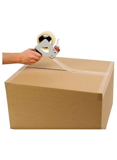 HEXAR HEXAR Heavy Duty Packing Tape, 45 MM x 183 Meters 200 Yards Packaging Tape for Sealing Parcel Boxes Office Home School Use Strong Adhesive Tape Super Secure Sticky Seal (Clear, Pack of 3)  - Image 3