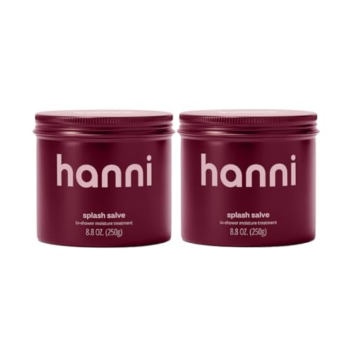 HANNI Splash Salve Body Mask InShower Moisturizer with Coconut Jojoba Shea Butter Glycerin Deep Conditioning for All Skin Types 250 mL 88 oz Pack of 2 - Image 1