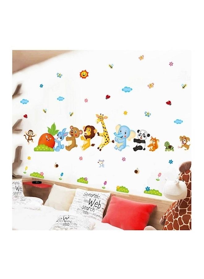 NIBEMINENT Animal Pattern Kindergarten Kids Wall Sticker - Image 3