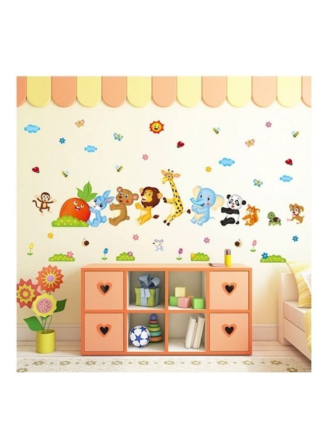 NIBEMINENT Animal Pattern Kindergarten Kids Wall Sticker - Image 2