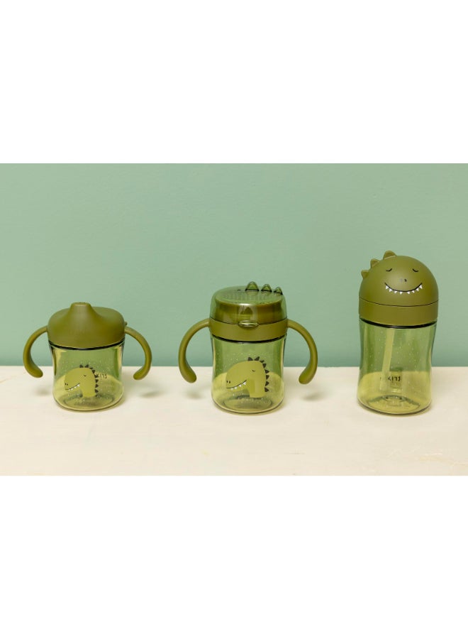 Trixie Tritan™ Spill Proof Straw Bottle - 300ml - Mr. Dino - Image 5