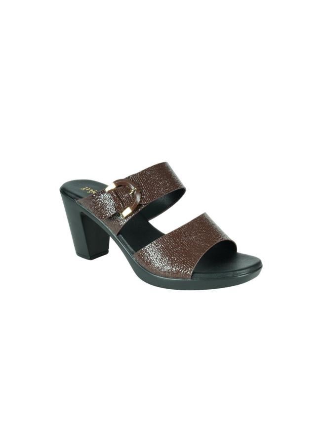 Michelle Morgan 092-2907 Michelle Morgan Ladies High Heel Sandals 414RJ991 Brown  - Image 2
