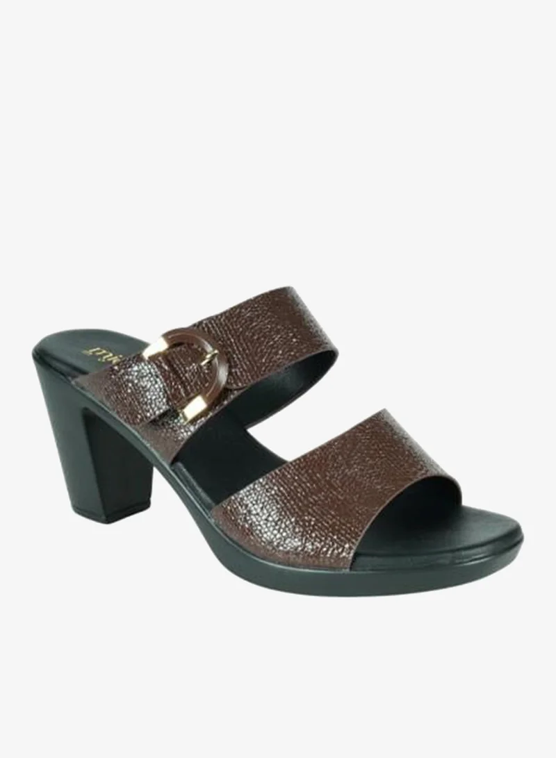 Michelle Morgan 092-2907 Michelle Morgan Ladies High Heel Sandals 414RJ991 Brown