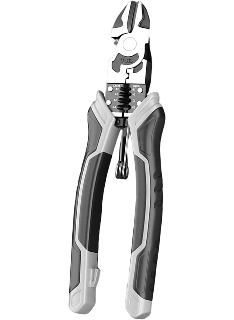 GGOOT Wire Cutter Diagonal Pliers Crimping Pliers Needle Nose Pliers Multifunctional Hardware Hand Tools Electrician - Image 1