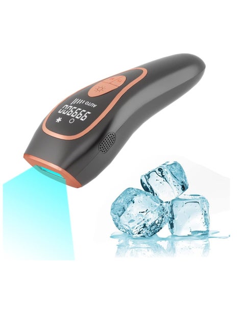 Prettywell IPL Hair Removal Device, Permanent Painless for Men with Ice Cooling Function, Updated to 999,900 Flashes, by Crave Beauty