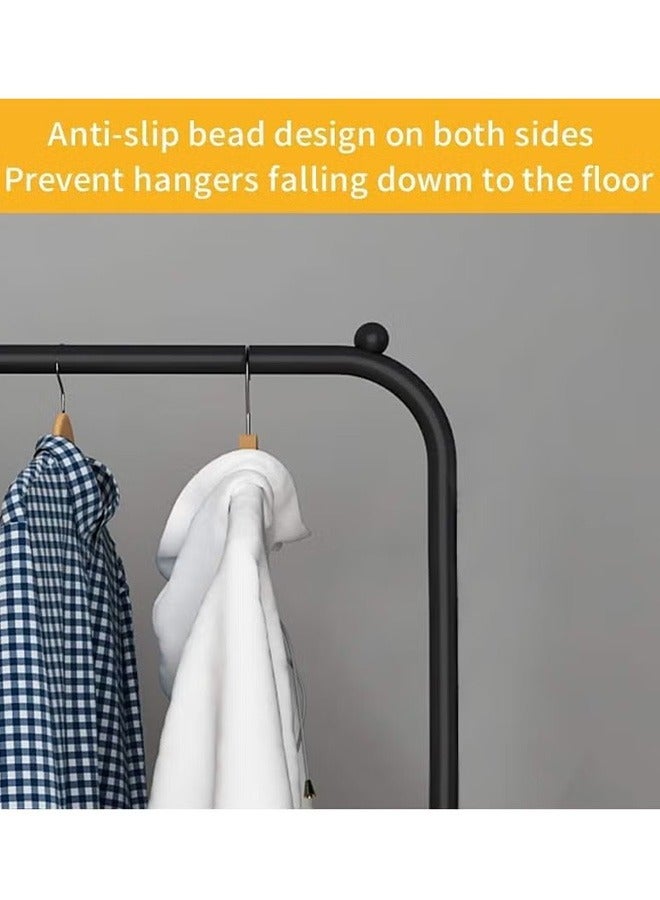BLOOMING TIME Multifunctional Floor-To-Ceiling Coat Rack Family Bedroom Storage Rack Bimetal Bracket, Black 110*54*150cm - Image 4