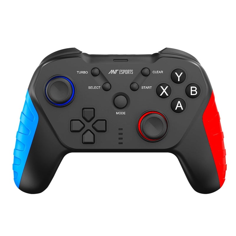 ANT Esports Renewed - Ant Esports GP310 Wireless Game Controller for PC, PS3 Android TV Box & Mobile, 2.4GHz Wireless Gamepad, Anti Slip Joysticks,Rechargeable Battery, Dual Analog Sticks, Vibration Feedback, USB Dongle. - Image 1