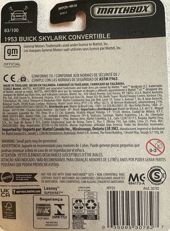 Matchbox 1953 Buick Skylark Convertible - Image 4