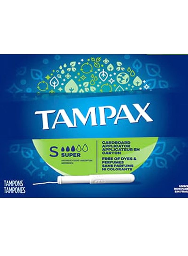 تامباكس سدادات فائقة الامتصاص، عبوة من 10 قطع