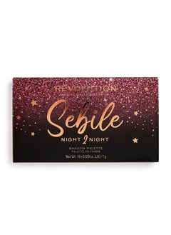 Revolution Sebile Eyeshadow palette - Night 2 Night - pzsku/Z38AB2611E98F845B0FAAZ/45/_/1666699469/eabbaef8-4962-4db4-9e2c-ce7f2d0cbf44