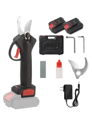 Electric Pruning Shears Professional Cordless Pruning Shears Tree Branch Pruner Set for Gardening with Storage Box & 2 PCS Rechargable Backup Batteries-30mm (1.2inch) Cutting Diameter - pzsku/Z38AB2BDE5692337DA67BZ/45/_/1729667842/46f84bd2-a523-4b10-b0f7-e0a81371137c