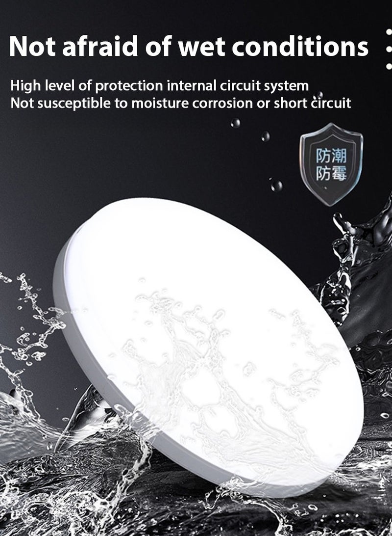 Lighting solutions Round Led Downlight Punch-Free Surface-Mounted Downlight Frameless Ceiling Light Energy Saving Aisle Led Light 50W 3000K 4000K 6500K - Image 2