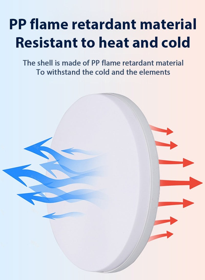 Lighting solutions Round Led Downlight Punch-Free Surface-Mounted Downlight Frameless Ceiling Light Energy Saving Aisle Led Light 50W 3000K 4000K 6500K - Image 3