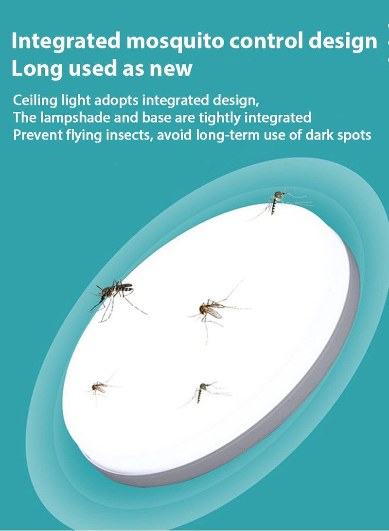 Lighting solutions Round Led Downlight Punch-Free Surface-Mounted Downlight Frameless Ceiling Light Energy Saving Aisle Led Light 50W 3000K 4000K 6500K - Image 5