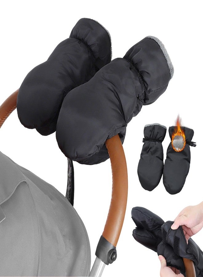 ARVORUM Stroller Gloves, Baby Stroller Finger Gloves, Hand Muff for Cold Weather, with Detachable Finger Gloves, Universal Ultra-Plush Winter Stroller Mittens for Baby Parents, for Winter & Rainy Days - Image 1