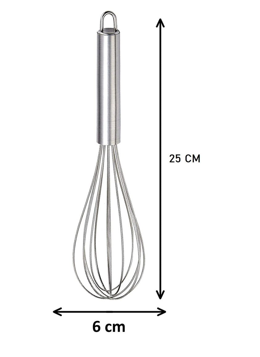 C DEVICE C Device Combo Set of 2 Stainless Steel Egg Whisk and Potato Masher  - Image 4