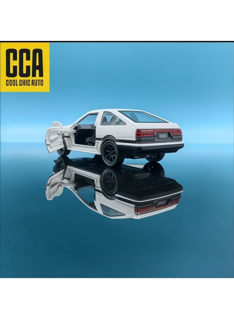 CCA Toyota Corolla AE86 Trueno Die-cast Car 1:37 - Nostalgic Gift for Loved Ones & Past Owners, Perfect to Add in Traditional Heritage Dioramas, Product Photography & Desktop Decor - Image 5