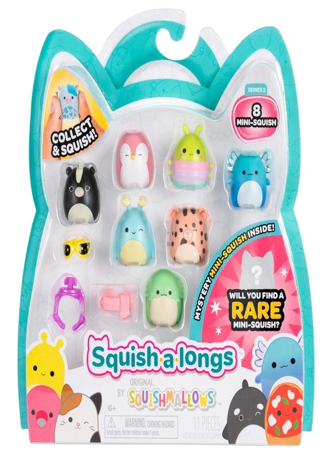 Squish-a-longs Mini-Squish 8-Pack (Wave 3, Style 1) - Image 1