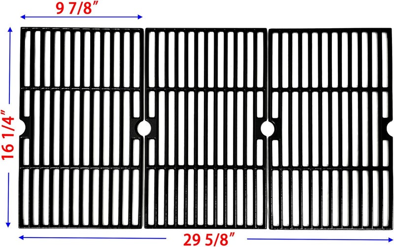 Direct Store DC145 16 1/4" Cooking Grates Replacement for Dyna Glo DGF510SBP, DGF510SSP,DGF510SSP-D, DGB515SDP,DGF530SRP, Uniflame GBC1059WB,GBC1059WE-C, Backyard Grill BY12-084-029-98, BY13-101-00-13 - Image 2