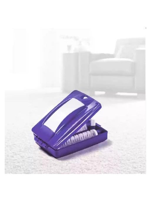 Ekdant Ekdant Magic Cleaning Double Roller Carpet Brush for Bed SheetSofaCarpetCar Seats  - Image 2
