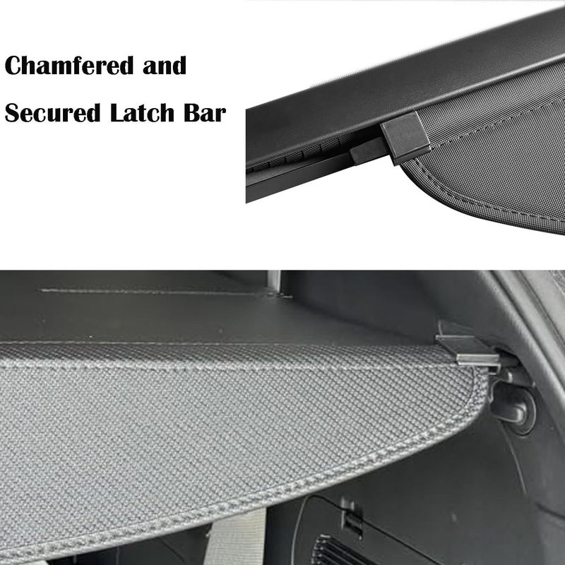 Vesul Cargo Cover for 2021 Kia Sorento - Retractable Security Shade Shield Tonneau Cover - Image 4