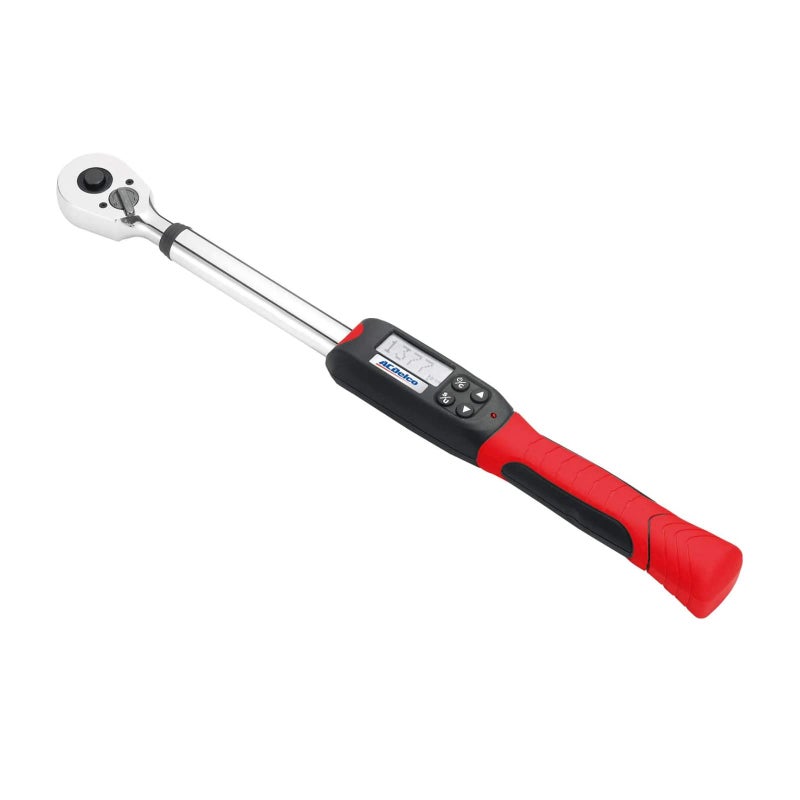 ACDelco Tools ACDelco ARM601-4 1/2â€ (14.8 to 147.5 ft-lbs.) Heavy Duty Digital Torque Wrench with Buzzer and LED Flash Notification â€“ ISO 6789 Standards with Certificate of Calibration - Image 1