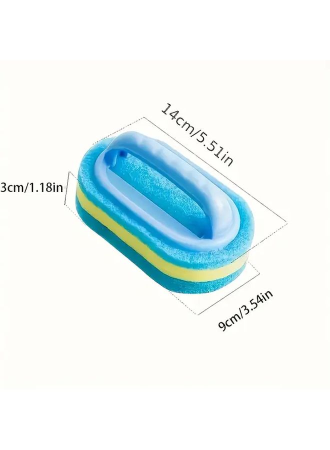 Blue Magic Cleaning Sponge Effortlessly Cleans Kitchen Bathroom Glass Walls Toilet - Image 4
