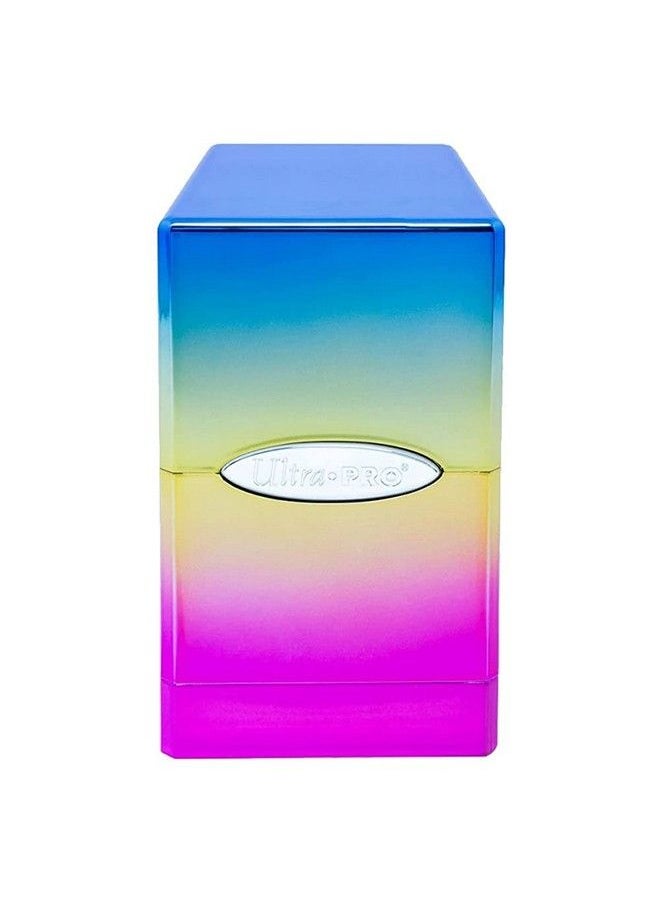 Ultra Pro Satin Tower Deck Box Hi Gloss Rainbow  - Image 2