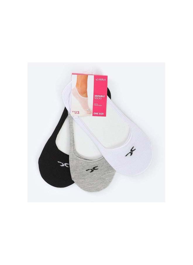Invisible Cotton Socks - 3 Pairs - pzsku/Z38AC0E4302D7361B8610Z/45/_/1730281766/82512935-dc9c-4a53-97ba-a0340fd2da70