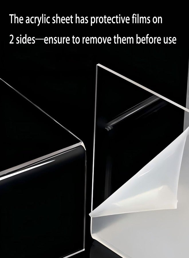 SRTFINE Monitor Stand Riser 2.16/3.34 Inch 2 Height Adjustments Acrylic Stand with Installation Tool, Desk Organizer Accessories Office Desk Storage Rack Screen/PC/Printer/Laptop Riser 7.8 x 15.7 Inch (Maple) - Image 4