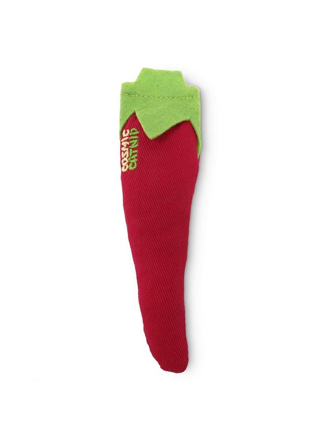 Our Pets Cosmic OurPets 100-Percent North American Catnip Filled Chili Cat Toy-Hot Stuff (Interactive Cat Toys; Catnip Toys) - Image 1