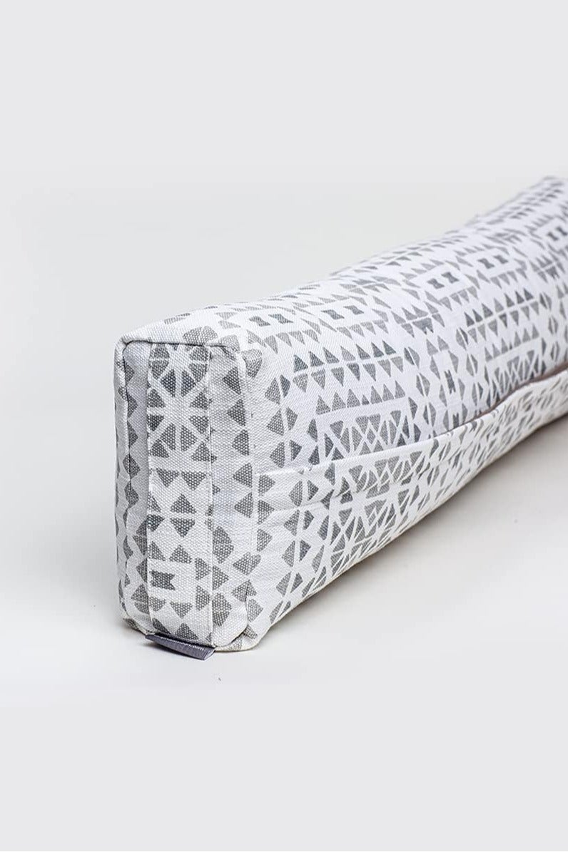 HALFMOON Prana Yoga Bolster with Carry Handle, Fresco - Image 2