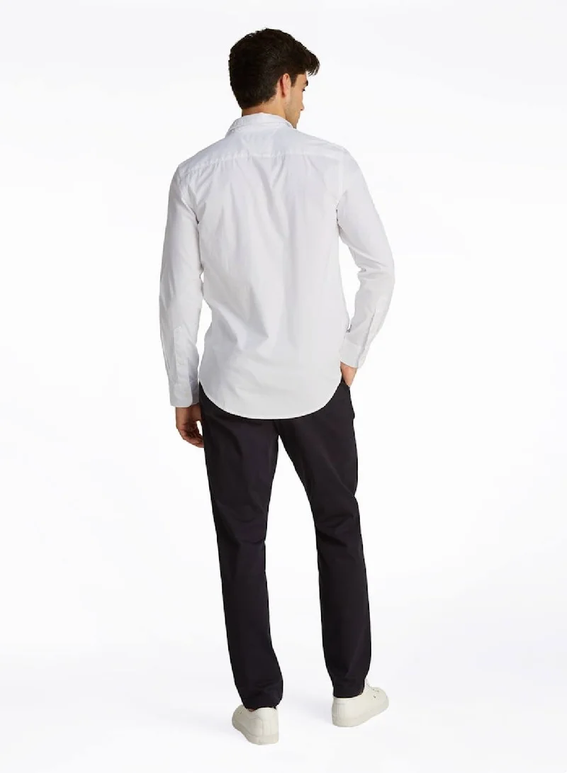 TOMMY HILFIGER TH Flex Slim Fit Poplin Shirt