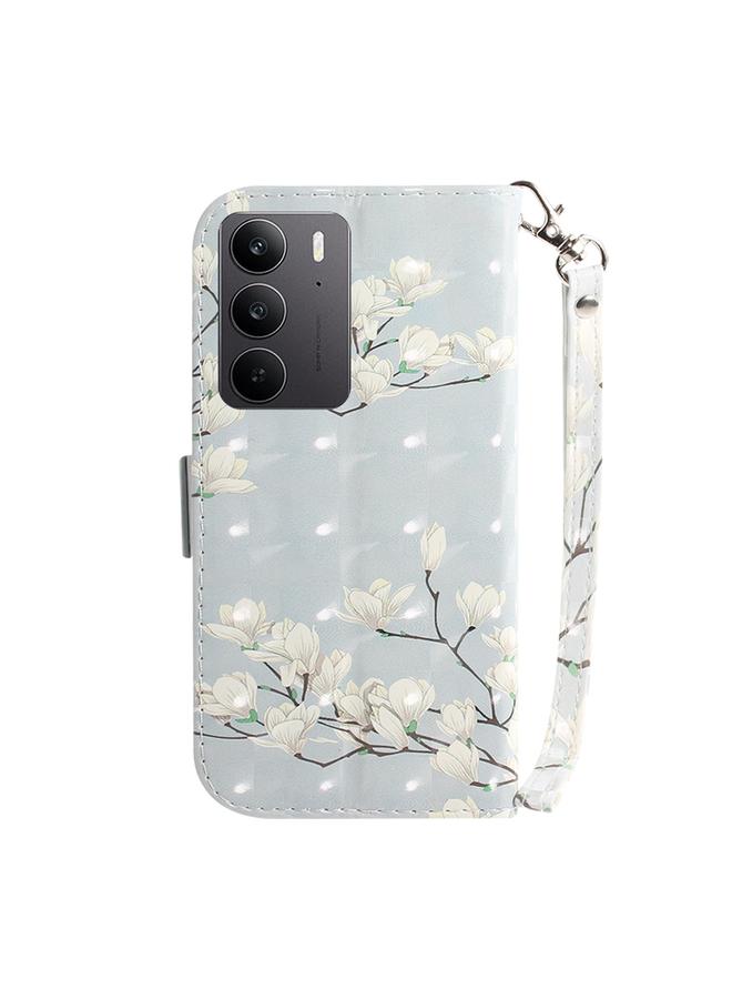 S-TOP Case For Realme C75 3D Colored Horizontal Flip Leather Phone Case - Image 3