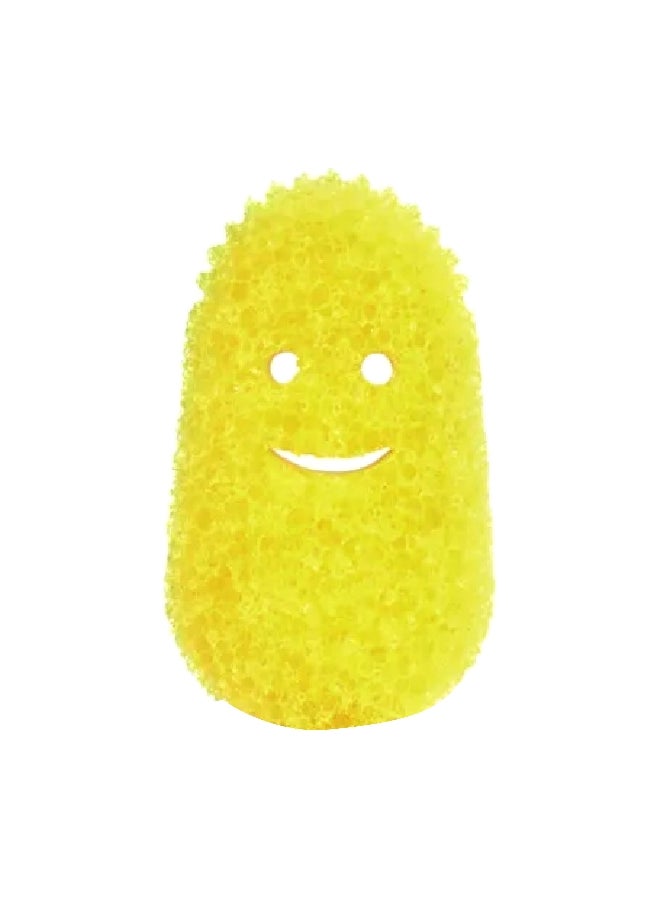 Scrub Daddy Scratch Free Dishwand Refill Scrubbing Head Yellow and White 6 x 5.2 x 1.25 cm 1025282  - Image 1