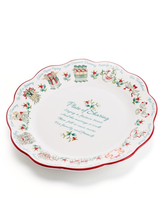 Pfaltzgraff Winterberry 12 Days Plate of Sharing, 13 Inch - Image 5
