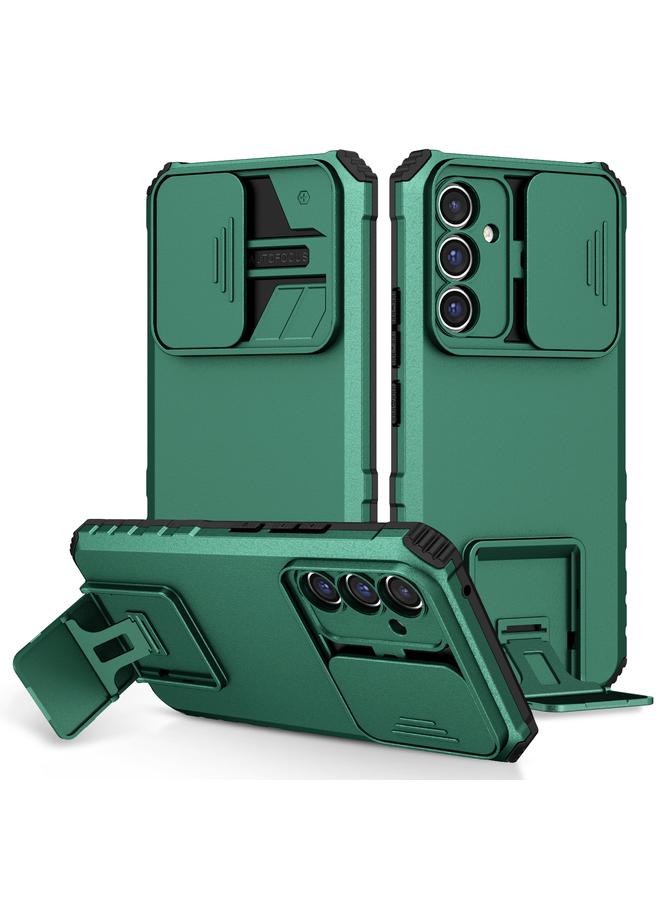 اس-توب جراب لهاتف Samsung Galaxy A54 5G مع حامل مجسم وغطاء منزلق للكاميرا - Image 1