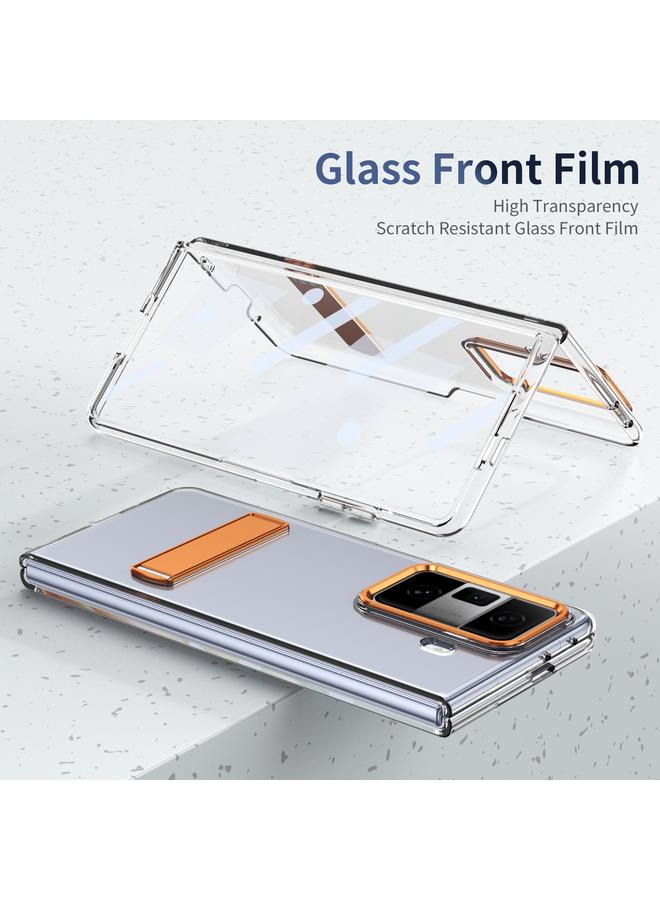 اس-توب جراب لهاتف Honor Magic Vs3 Ice-Cold Holder PC Hybrid TPU - Image 3