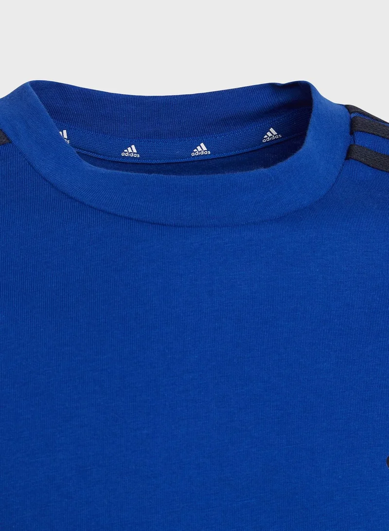 Adidas Youth Essentials 3-Stripe T-Shirt