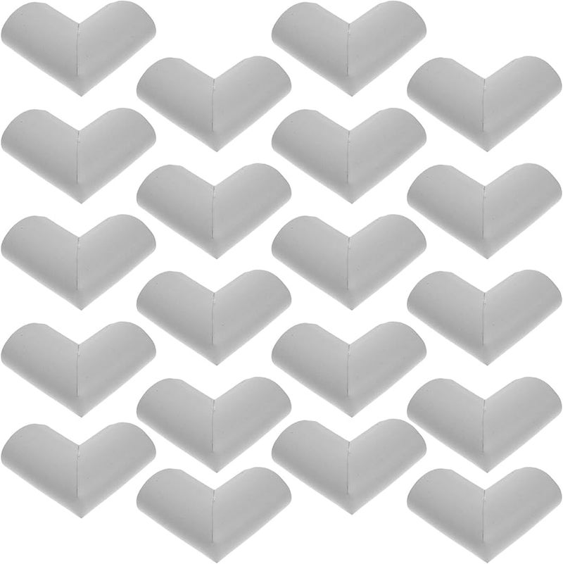 Grey NBR Foam Frame Corner Protectors 24pcs for Shipping Moving Artworks Packaging - Image 1