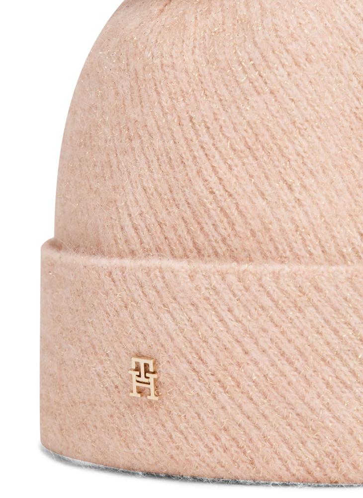 TOMMY HILFIGER Pom Pom Beanie Lurex - Image 4