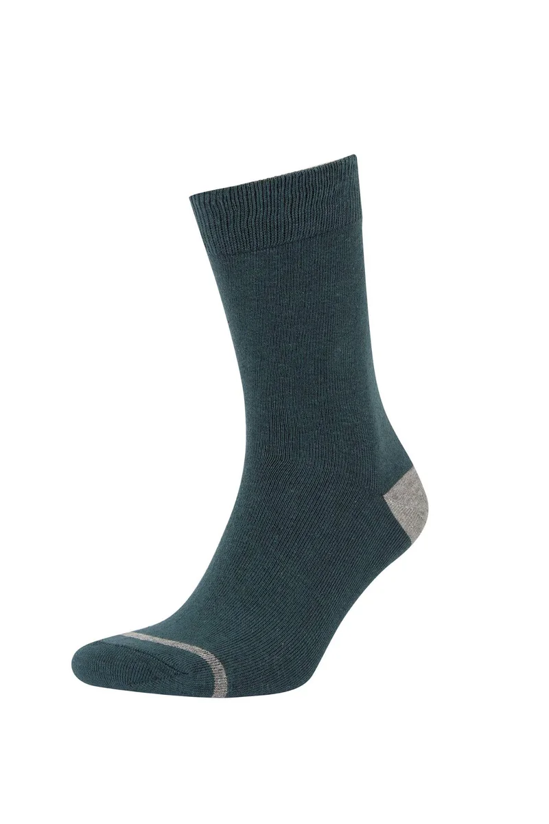 DeFacto Men's Cotton 5-Piece Socks
