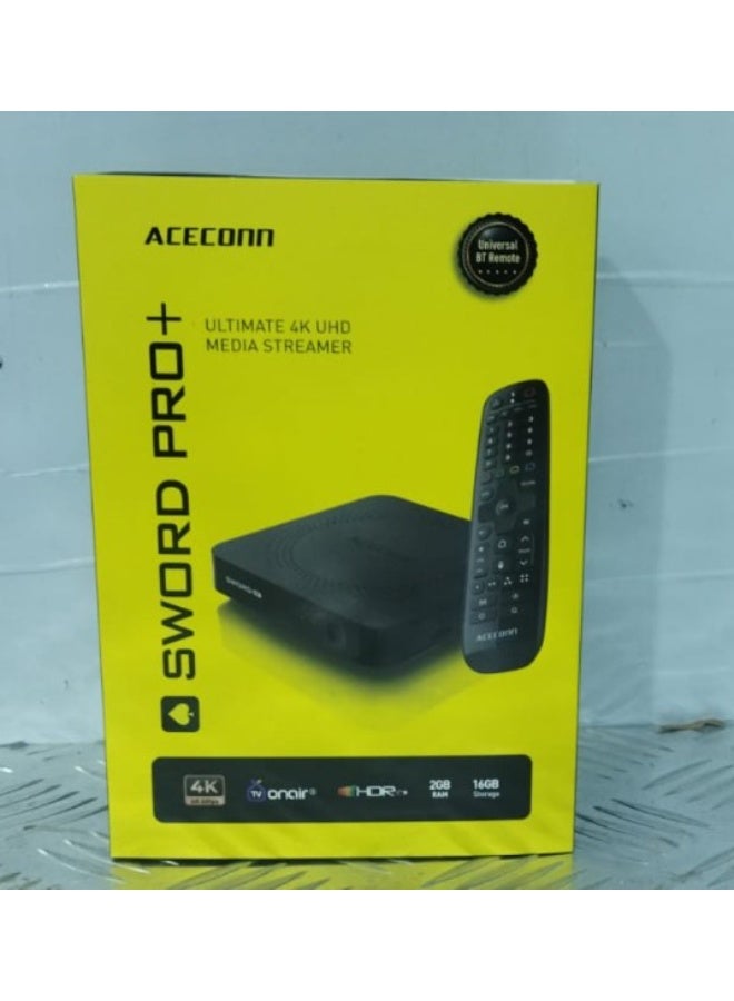 جهاز استقبال ACECONN Sword Pro 4K بنظامأندرويد