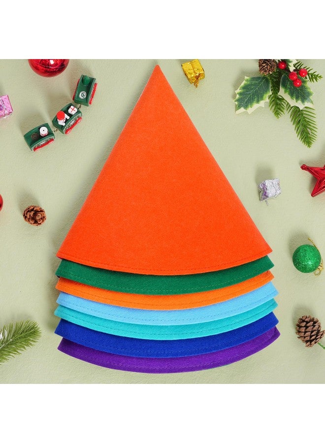 Fengek Fengek 7 Packs Gnome Hats, Felt Dwarf Hats for Unisex Elf Hats for Halloween Christmas Party Costume Supplies, Multicolor 3 - Image 4
