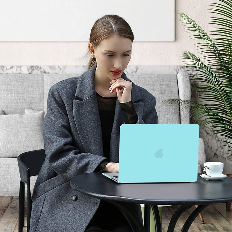 MOCA Case Compatible with MacBook Pro 16 inch Case 2024-2021 M4 M3 M2 M1 Pro/Max with Touch ID A3403 A3186 A2991 A2780 A2485, Hard Shell Cover Case (Mint) - Image 5