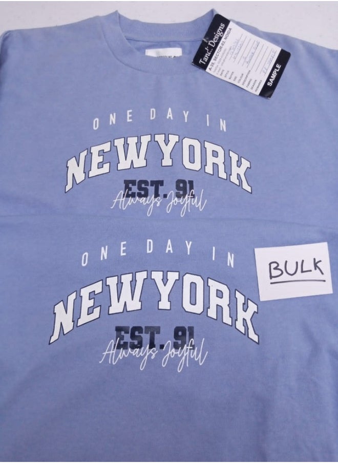 Hubberholme Powder Blue Sweatshirt For Women  - Image 3