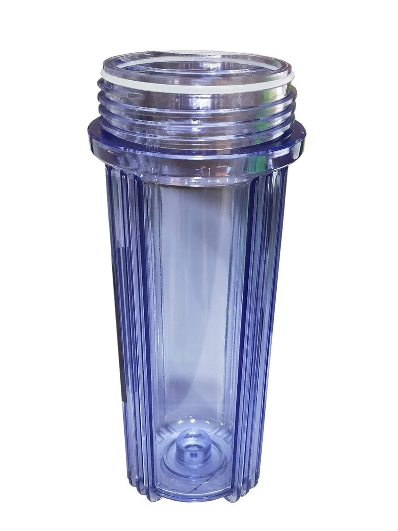 WELLON 10 INCH Clear Pre Housing with AntiOxidant Alkaline GAC Filter for Whole House Water Filtration System Clear housing Alkaline 14 Port Size - Image 3