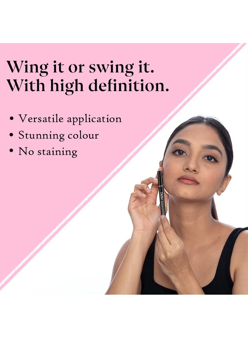 Dazller Hi Def Eyeliner Pack 1.1g Black And Blue Smudge proof Waterproof Long lasting - Image 5