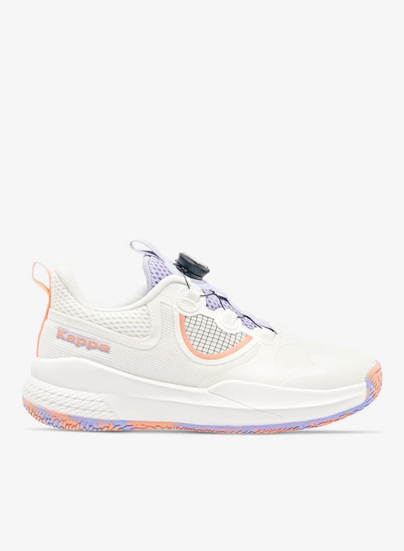 كابا حذاء رياضي نسائي بشعار مع إغلاق برباط - Image 1